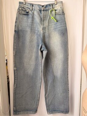 COPY Balenciaga (inspired) 5 Pocket  Baggy Jeans, sz M
